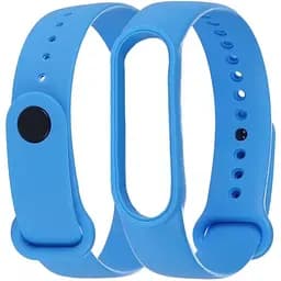 Ремінець силіконовий Anchor для Xiaomi Mi Band 4/ Band 3 CBітло-блакитний