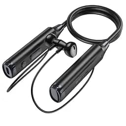 Навушники Borofone BE64 Perfect neckband BT earphones бездротові спортивні чорні - мініатюра 3