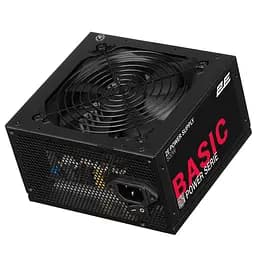 2E Блок живлення Basic Power (500W), 80%, 120мм, 1xMB 24pin(20+4), 1xCPU 8pin(4+4), 3xMolex, 4xSATA, 2xPCIe 8pin(6+2) - мініатюра 3