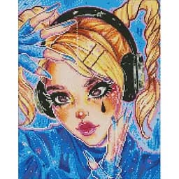 Алмазная мозаика Ритмическая музыка nila_art_art AMO7598 40х50 см Идейка