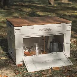Туристичний складний ящик-контейнер Naturehike NH20SJ036 25л (Сірий) - мініатюра 3