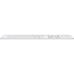 Клавіатура Apple Magic Keyboard with Touch ID and Numeric Keypad White (MXK73) Box [122931] - мініатюра 3