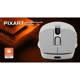 Мишка REAL-EL RM-480W Wireless/Bluetooth White (EL123200050) - мініатюра 12
