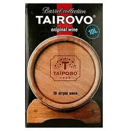 Вино Таїровське Премiум Каберне червоне сухе bag-in-box 10 л