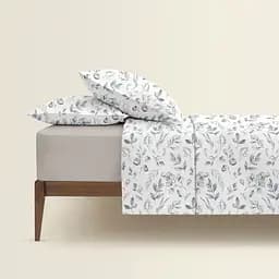 Набір наволочок Cosas Steppe flowers 50х70 см сірий (SetPillow_FoliageBeigeGrey_50х70) - мініатюра 5