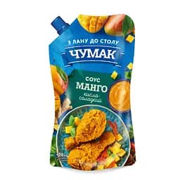 Соус Чумак Манго кисло-сладкий 200 г 