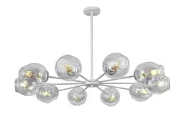 Люстра молекула Levistella 7526039-10 WH+CL