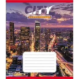 Зошит учнівський "Міста" 018-590539K-3 в клітинку, 18 аркушів