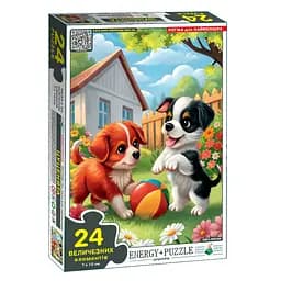 Пазл детский Щенки 88236, 24 крупных элемента