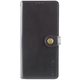 Шкіряний чохол-книжка Getman Gallant (PU) для Motorola Moto G06 Чорний