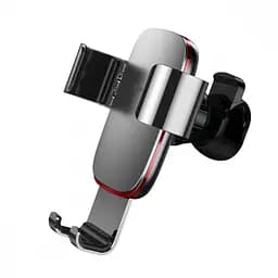 Тримач в машину Baseus Metal Age Gravity Car Mount Air Outlet Version срібний (21739) - мініатюра 8
