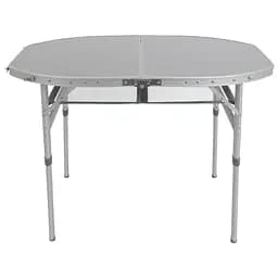 Складний стіл Bo-Camp Premium Oval 100x70 cm Grey (1404424) - мініатюра 2