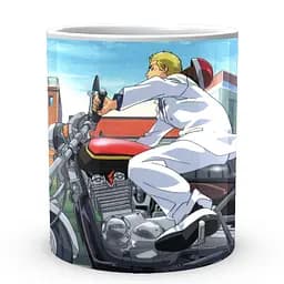 Кухоль GeekLand Great Teacher Onizuka Крутий вчитель Онідзука motorbike TO 02.464 330 мл білий - мініатюра 3
