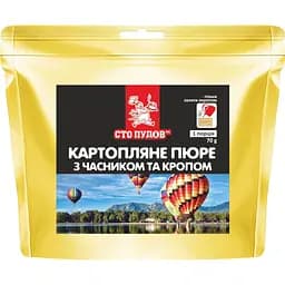 Пюре картофельное Сто пудів с чесноком и зеленью 70 г