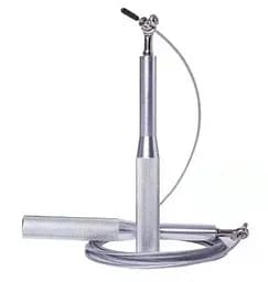 Скакалка швидкісна на підшипниках алюмінієва PowerPlay 4207 Elite Jump Rope Срібна 3 м (PP_4207_Silver) - мініатюра 2