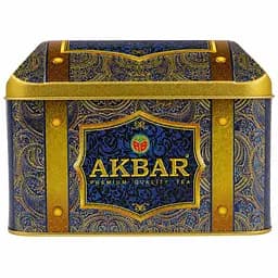 Чай Akbar Orient Mystery суміш чорного та зеленого чаю з додаванням пелюсток волошки, жасмину, троянди та трояндової олії крупнолистовий 250 г