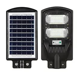 Світильник вуличний консольний Horoz Electric LED Grand-100 на сонячній батареї з датчиком руху