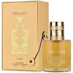 Парфюмированная вода оригинал Lattafa Perfumes Fire On Ice 110 мл