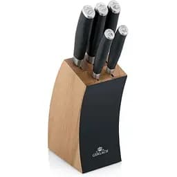 Набір з 5 кухонних ножів та підставки Gerlach Deco (5901035500006)