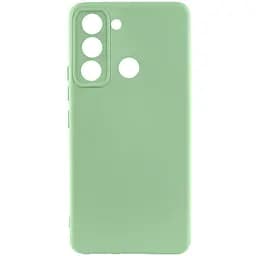 Чохол Silicone Cover Lakshmi Full Camera (AAA) для TECNO Pop 5 LTE М'ятний / Mint