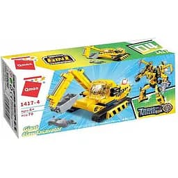 Детский конструктор Стройтехника Qman 1417 в коробке Giant Claw Excavator