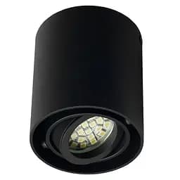Підсвічування тубус Brille накладне AL-81/1 GU10 SBK IP20 MR16 26-819 - мініатюра 3