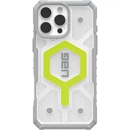 Чохол UAG Pathfinder Mag Clear для Apple iPhone 16 Pro Max All Light Green AAA [122339]