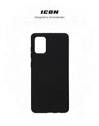 Чехол ArmorStandart ICON для Samsung A71 (A715) Black (ARM56342) - мініатюра 3