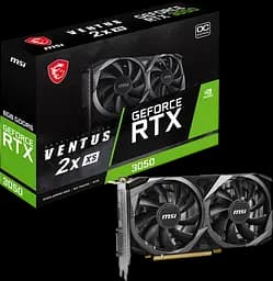 Відеокарта GeForce RTX 3050 8GB MSI Ventus 2X Xs OC (RTX 3050 VENTUS 2X XS 8G OC) - мініатюра 4