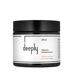 Скраб-мікропілінг для шкіри голови Deeply Scalp Scrub з абрикосовою кісточкою 300 мл