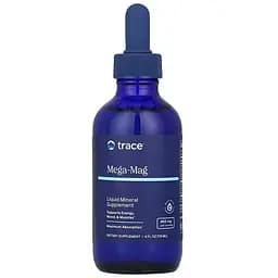 Іонний магній з мінералами Trace Minerals Mega-Mag 400 мг 118 мл