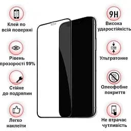 Захисне скло BeCover для Apple iPhone 14 Plus Black (707971) - мініатюра 3