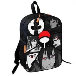 Рюкзак шкільний дитячий Наруто Акуцукі, Саске, Ітачі, Учиха, «Naruto» 36х27 см для хлопчика (00821)