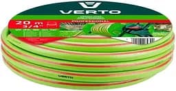 Шланг садовий Professional, 3/4", 20м, 3 шари, до 25бар, -10…+45°C Verto sad0001810 - мініатюра 6
