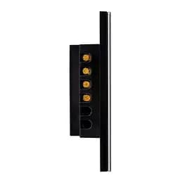 2-х канальний настінний вимикач Havit HV9210-2 Wifi чорний - мініатюра 3