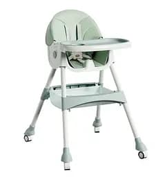 Стільчик для годування Toti FR-10440 сталева конструкція, тканина PU, 4 колеса, в коробці (6989241360019)