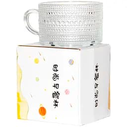 Чашка Crystal Dots стеклянная 400 мл (80240107-2)