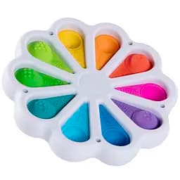 Іграшка тактильна Fat Brain Toys dimpl digits Кольорові пелюстки (F275EN)