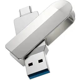 Флеш-накопичувач USB Hoco UD10 USB3.0 Type-C 32GB з подвійним інтерфейсом (37631-01_254) - мініатюра 2