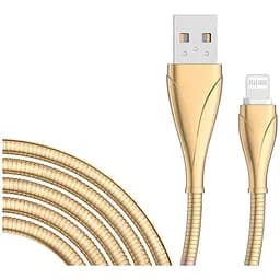 Кабель LDNIO LS28 Lighting cable 1m Gold