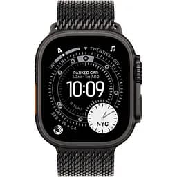 Смарт-годинник Apple Watch Ultra 3 49mm Black Titanium Case with Black Titanium Milanese Loop Small (MF1N4) [145347] - мініатюра 2