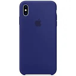 Чехол-накладка Toto Silicone Case Apple iPhone XS Max Midnight Blue