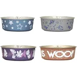 Миска для собак и кошек Croci Roxy принт сатин в ассортименте 0.75 л 17 см 