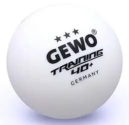 М'ячі для настільного тенісу Gewo Trainingsball 40+ 6 шт. (85921200) - мініатюра 2