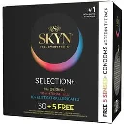 Презервативи безлатексні Skyn Selection (30+5 шт.)