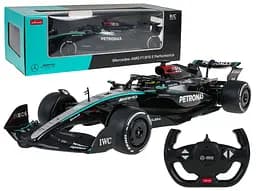 Машинка Mercedes-AMG F1 W15 E Performance Black чорний RASTAR модель 1:12 Автомобіль на дистанційному керуванні + пульт