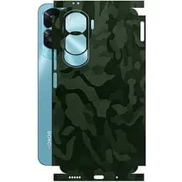 Захисна плівка StatusSKIN для Honor 90 Lite Корпус Вініл Камуфляж зелений