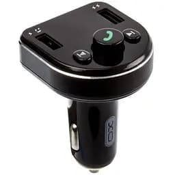 FM-трансмиттер XO BCC01 Smart Bluetooth MP3 Car Charger Черный