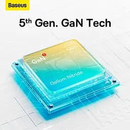 Блок швидкого заряджання OS Baseus GaN5 Fast Charger (mini) 1Type-C 30 W (CCGN070701) чорний - мініатюра 9
