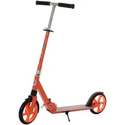 Самокат детский iTrike складной 32х11х86-100 см Оранжевый 000223134